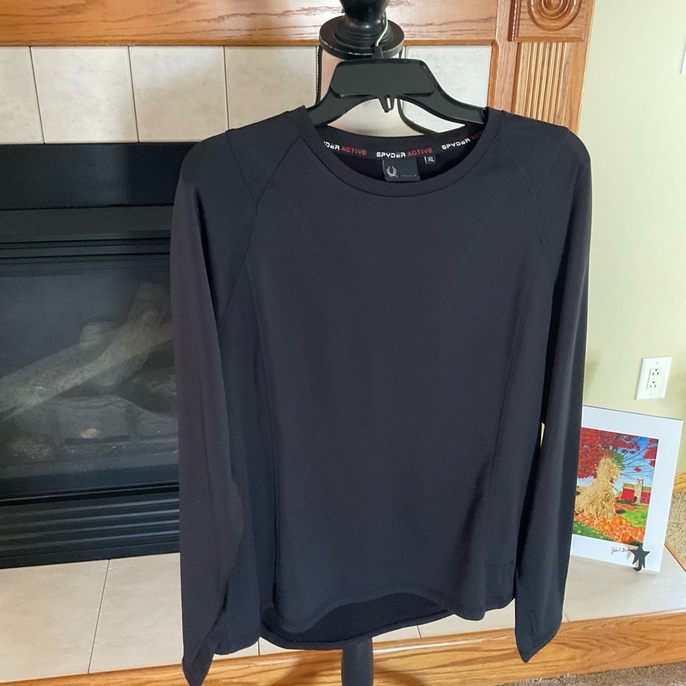Spyder Active Long-Sleeved Performance Shirt, Men… - image 1